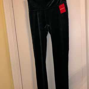 Spanx Velvet Leggings, size M